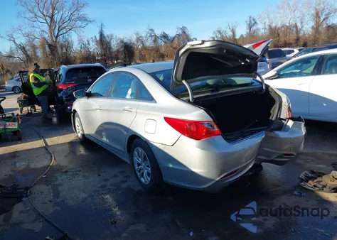 2012 Hyundai Sonata Gls from USA, damaged, VIN 5NPEB4AC2CH311825
